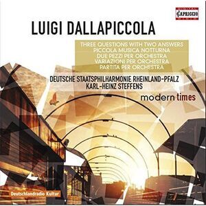 Luigi Dallapiccola - Orchestral Pieces  CD